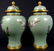 PR CHINESE CLOISONNE LIDDED URNS - 4