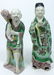 2pc CHINESE PORCELAIN FIGURES
