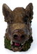BRONZE BOAR HEAD INKWELL AFTER CHRISTOPHE FRATIN - 3