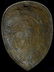 ITALIAN BRONZE SHIELD WITH BATTLE SCENE IN RELIEF - 3
