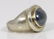 TIFFANY & CO PALOMA PICCASO STERLING HEMATITE RING - 5
