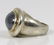 TIFFANY & CO PALOMA PICCASO STERLING HEMATITE RING - 6