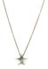 TIFFANY & CO STERLING STAR PENDANT w NECKLACE