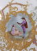 LARGE LIMOGES PORCELAIN PLATTER w COURTING SCENE - 3