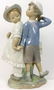 LLADRO 'PUPPY LOVE' PORCELAIN FIGURINE