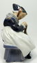ROYAL COPENHAGEN 'GIRL KNITTING' PORCELAIN FIGURE - 2