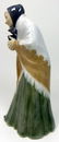 ROYAL COPENHAGEN 'THE CHURCHGOER' PORCELAIN FIGURE - 4