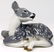 ROYAL COPENHAGEN 'RECUMBENT FAWN' PORCELAIN FIGURE