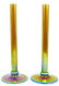 PR STEUBEN AURENE ART GLASS BUD VASES