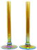 PR STEUBEN AURENE ART GLASS BUD VASES - 2