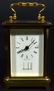 DUNHILL SWISS BRASS CARRIAGE CLOCK