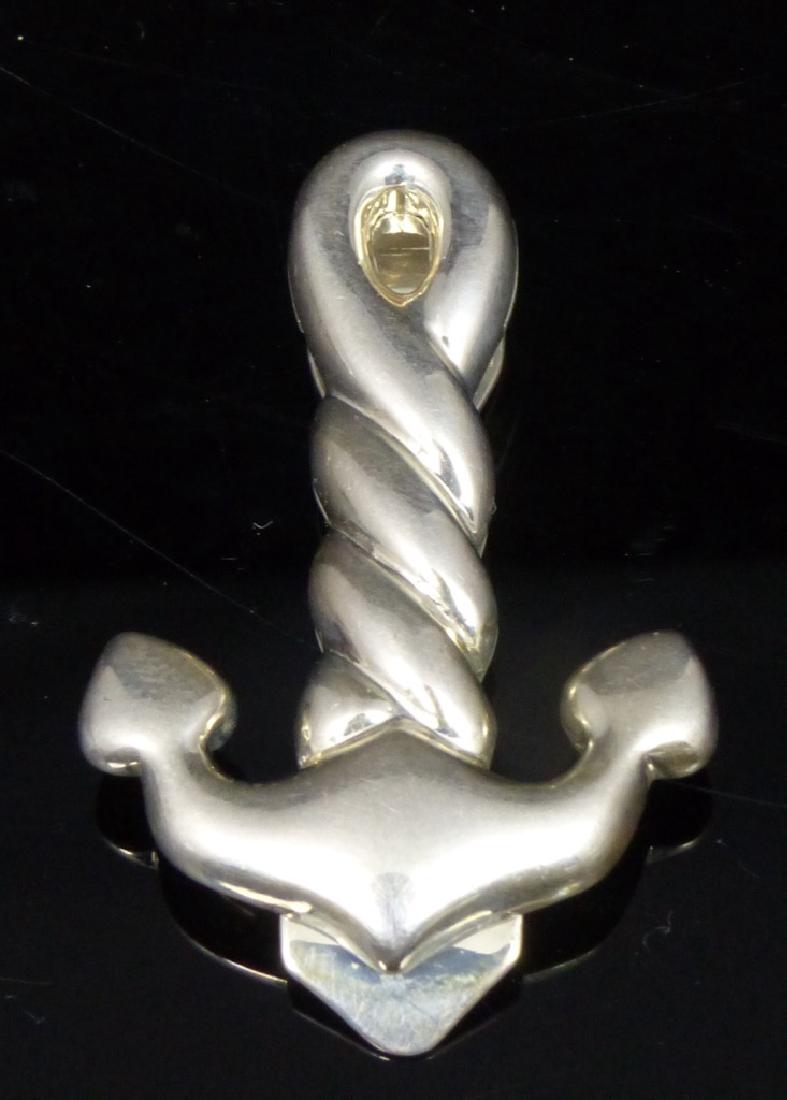 TIFFANY & CO STERLING SILVER ANCHOR MONEY CLIP (1 of 4)
