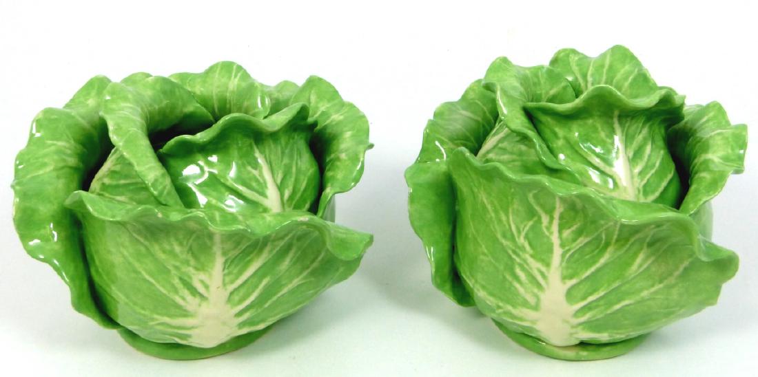 PR DODIE THAYER LETTUCE WARE CANDLE HOLDERS (1 of 10)