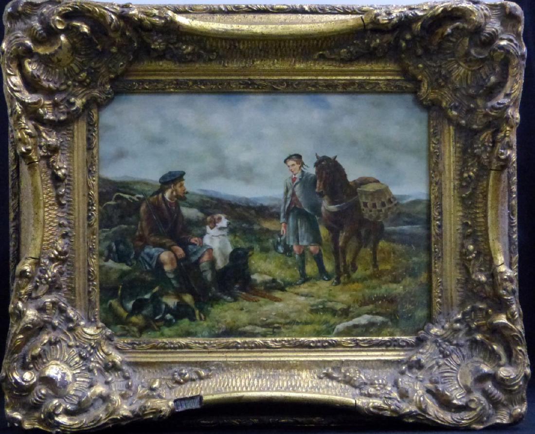 GEORGE MCADAM SCOTTISH OIL PAINTING ON BOARD (1 of 7)