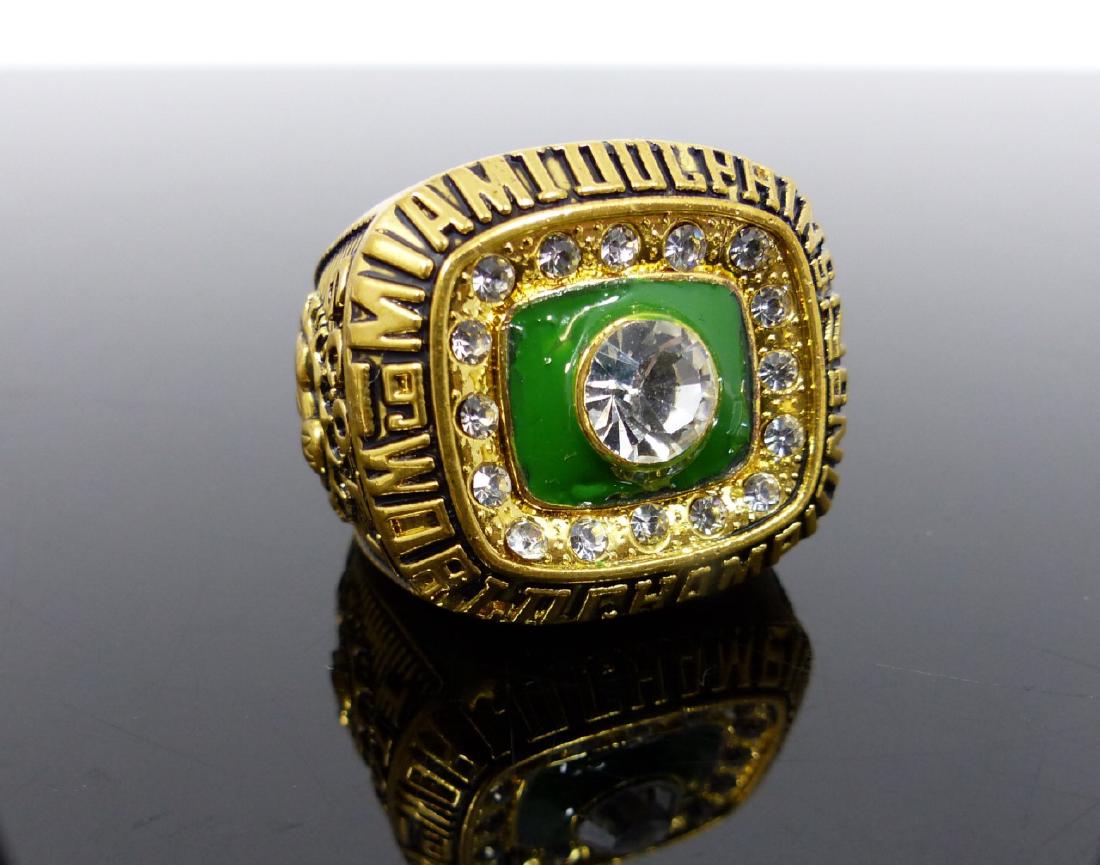 MIAMI DOLPHINS 1972 SUPER BOWL REPLICA RING (1 of 7)