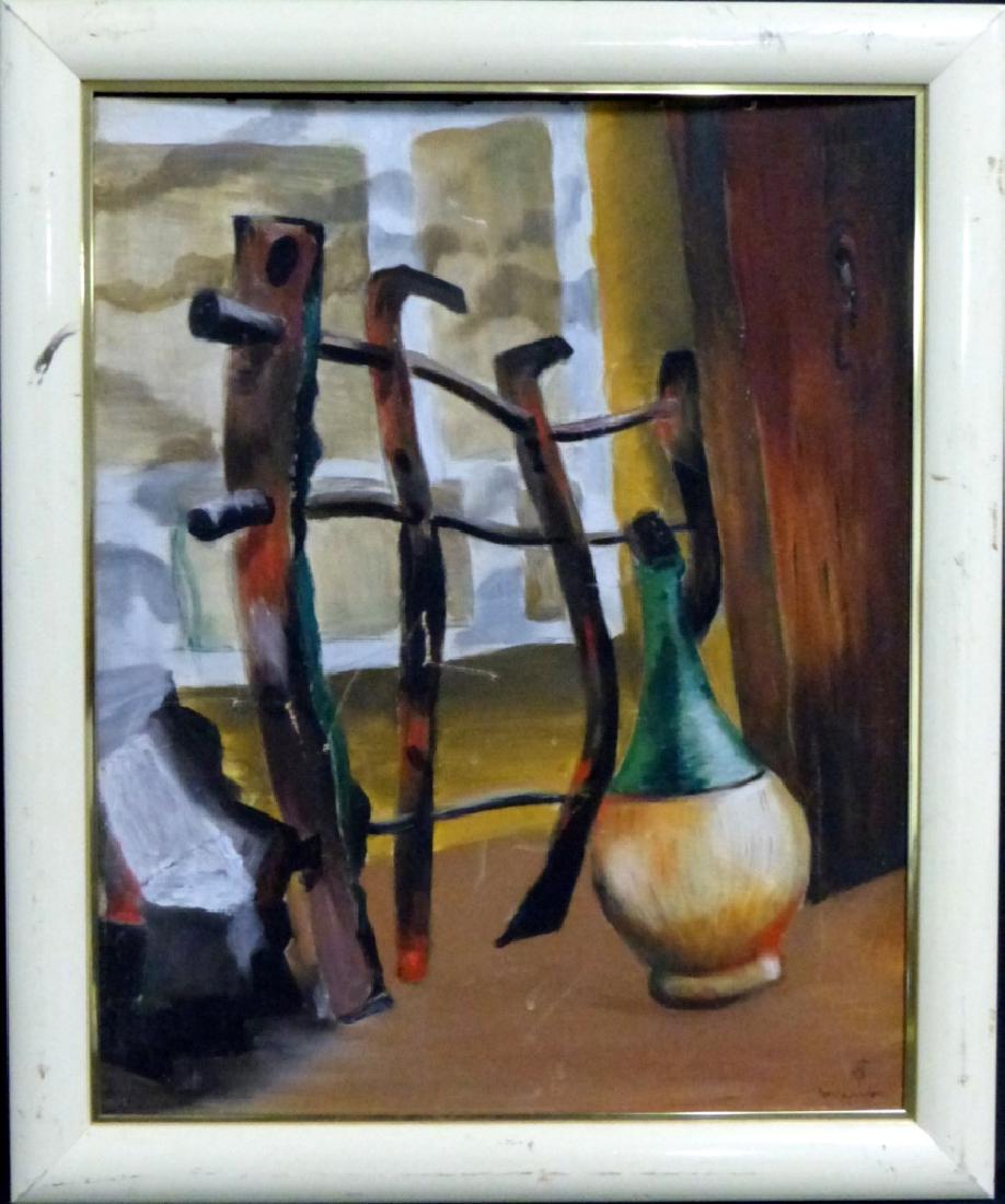 JACK FRANKFURTER OIL PAINTING ON BOARD STILL LIFE (1 of 5)