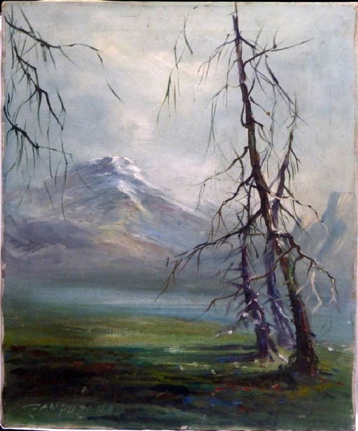 Jose Campuzano Oil Painting On Canvas Landscape Sep 23 2017