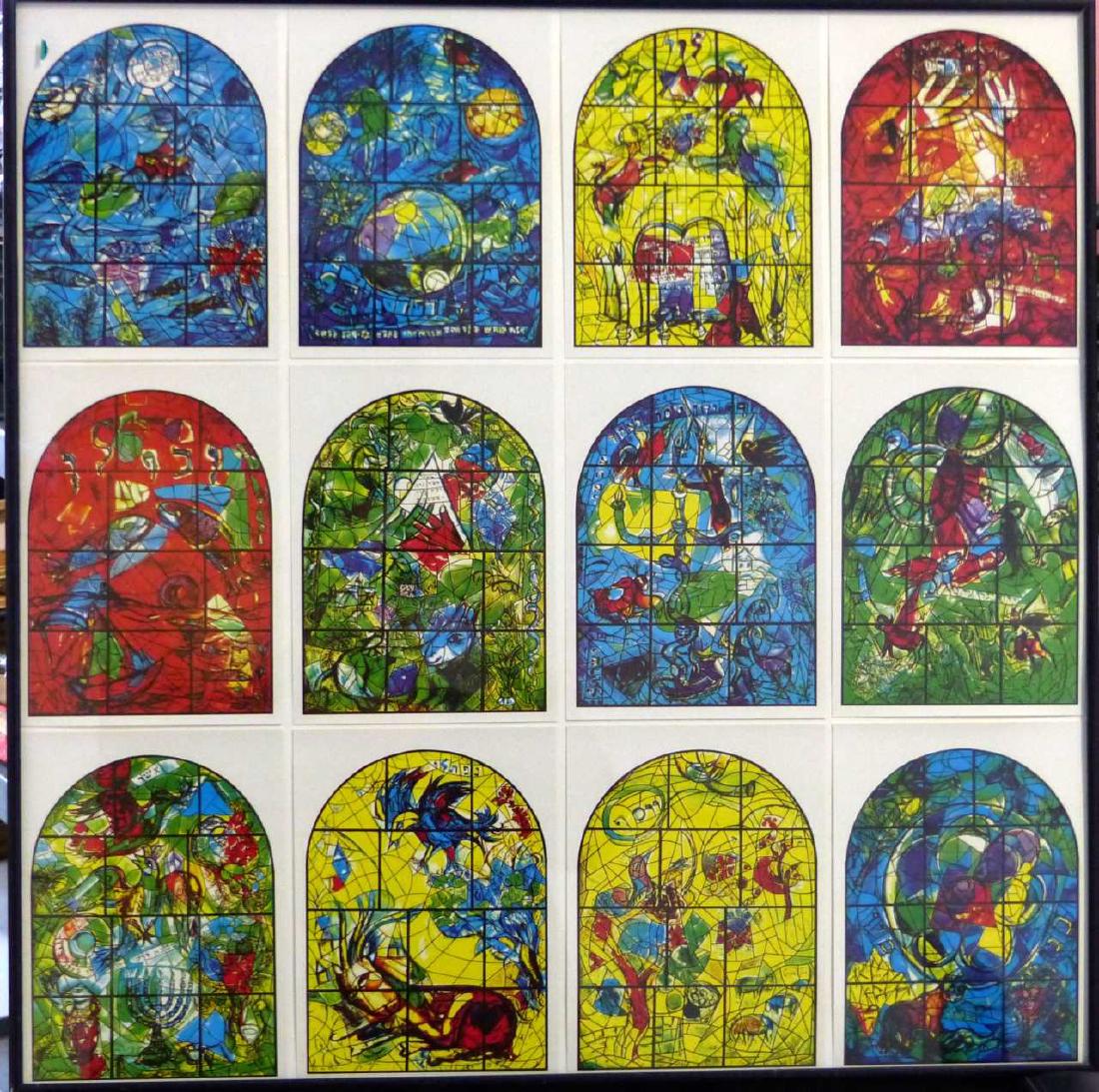 THE JERUSALEM WINDOWS BY MARC CHAGALL