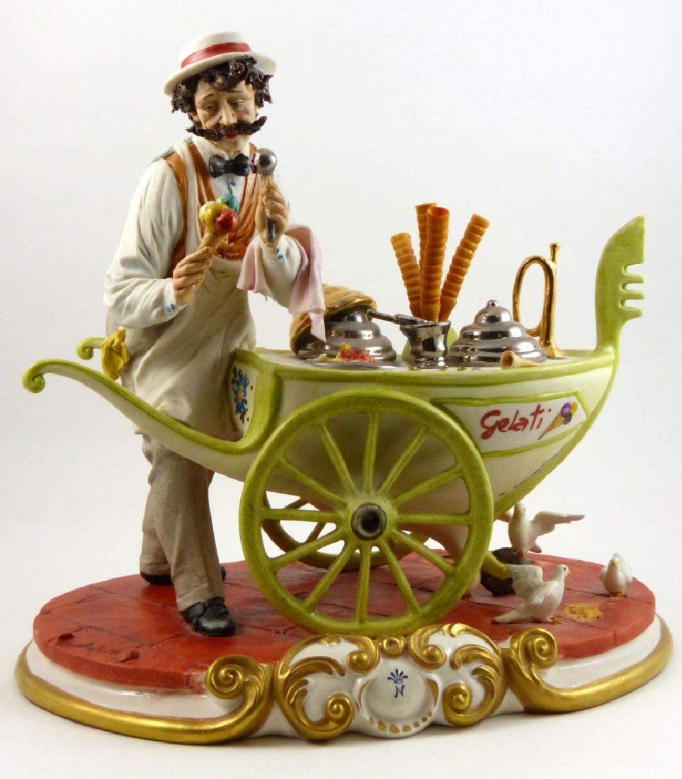 Walter Scapinello Capodimonte Gelato Vendor
