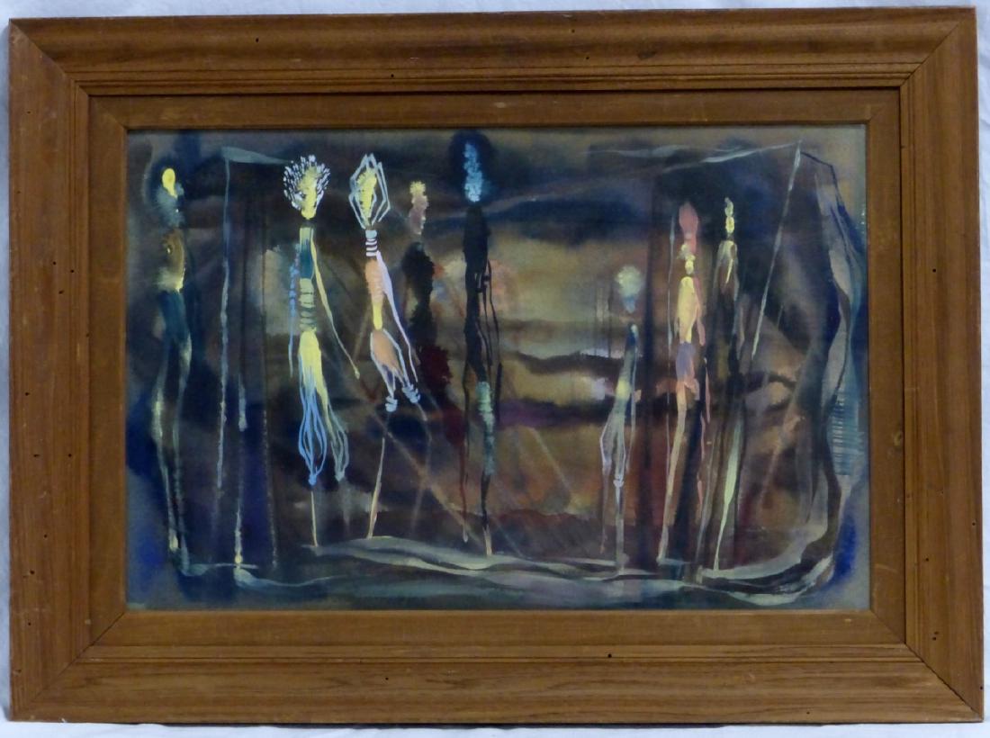 PATRICK ARCHER GOUACHE ON PAPER (1 of 4)