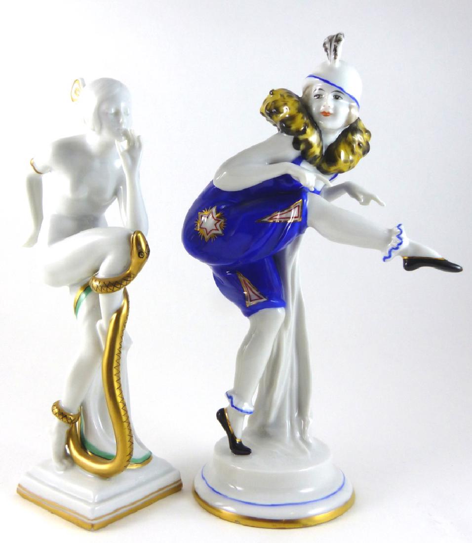 2pc GALLUBA & HOFMANN PORCELAIN DANCER FIGURINES (1 of 10)