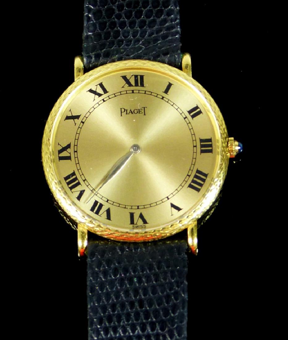 PIAGET 18kt YELLOW GOLD WRIST WATCH (1 of 10)