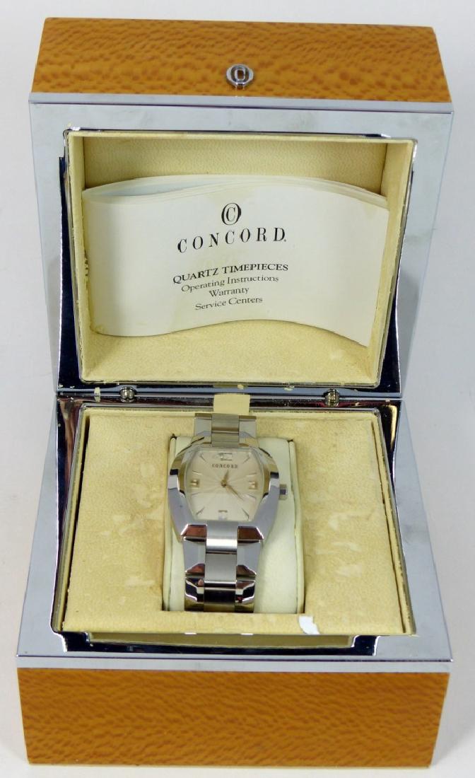 CONCORD LA SCALA STAINLESS STEEL WRIST WATCH (1 of 8)