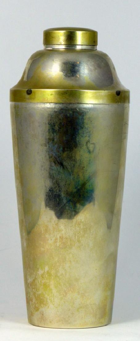 R. BLACKINTON DECO STERLING SILVER COCKTAIL SHAKER (1 of 7)