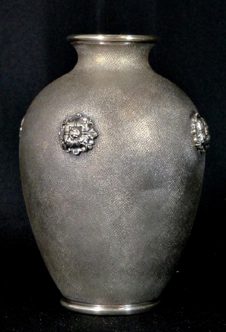 MARIO BUCCELLATI 800 SILVER VASE (1 of 8)