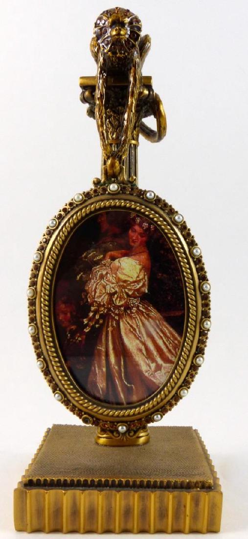 EDGAR BEREBI PICTURE FRAME MONKEY ON PEDESTAL (1 of 9)