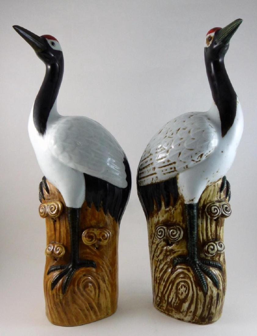 PR CHINESE PORCELAIN CRANES (1 of 9)