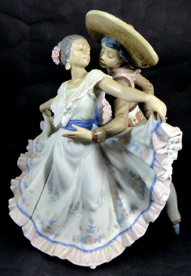 LLADRO 'MEXICAN DANCERS' PORCELAIN FIGURINE (1 of 8)