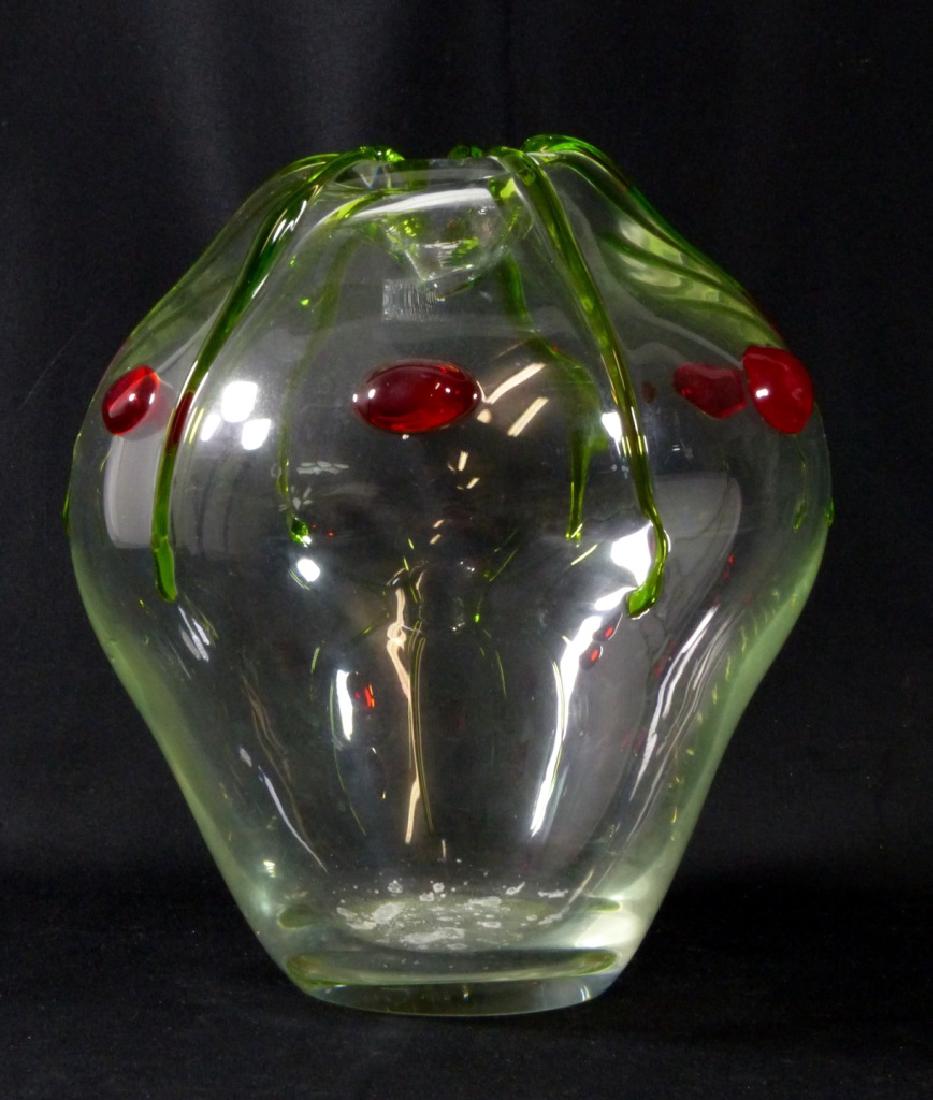 ICED ARTE MURANO ART GLASS VASE (1 of 8)