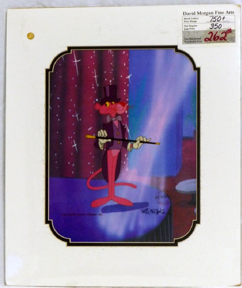 PINK PANTHER 'TOP HOT' ARTIST SIGNED CERI CEL (1 of 4)