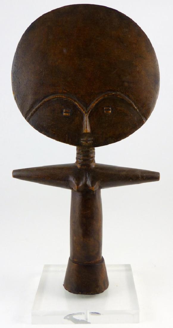AFRICAN ASHANTI AKUABA CARVED WOODEN FIGURE (1 of 8)