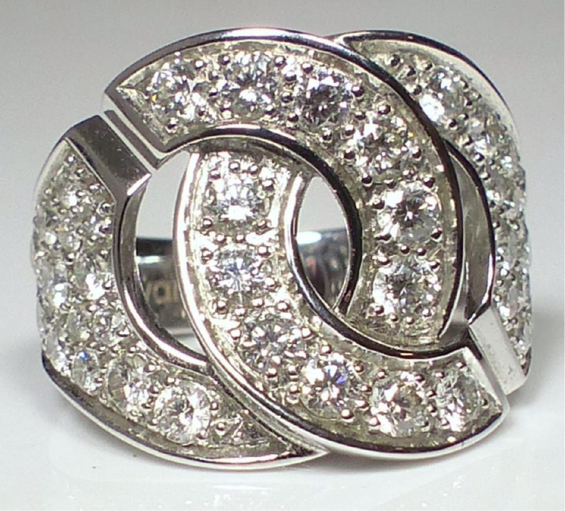 DINH VAN 18kt WG & DIAMOND MENOTTES RING (1 of 10)