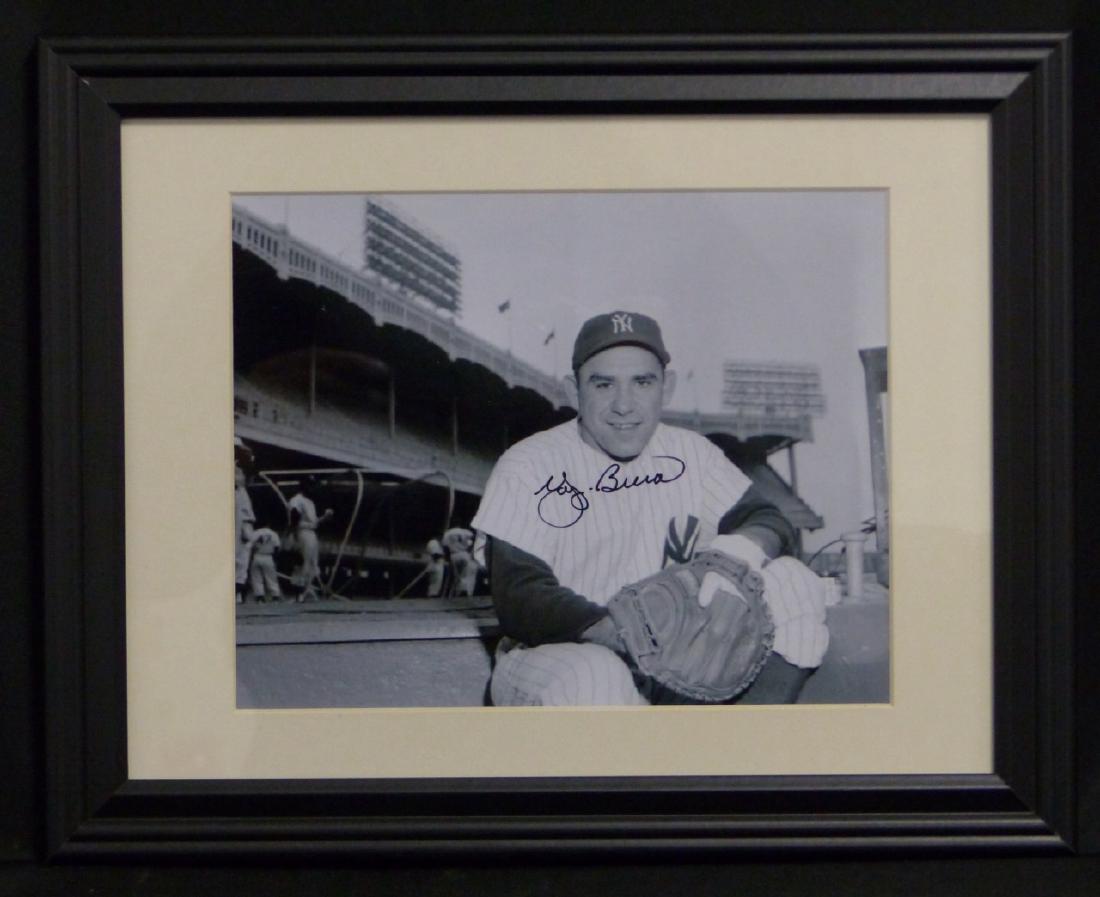 YOGI BERRA AUTOGRAPHED PHOTO (1 of 5)
