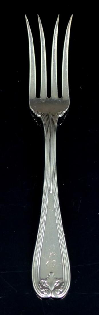 TIFFANY & CO 'COLONIAL' STERLING SILVER MEAT FORK (1 of 8)