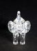 2pc SWAROVSKI CRYSTAL ELEPHANT & OWL w BOXES - 3