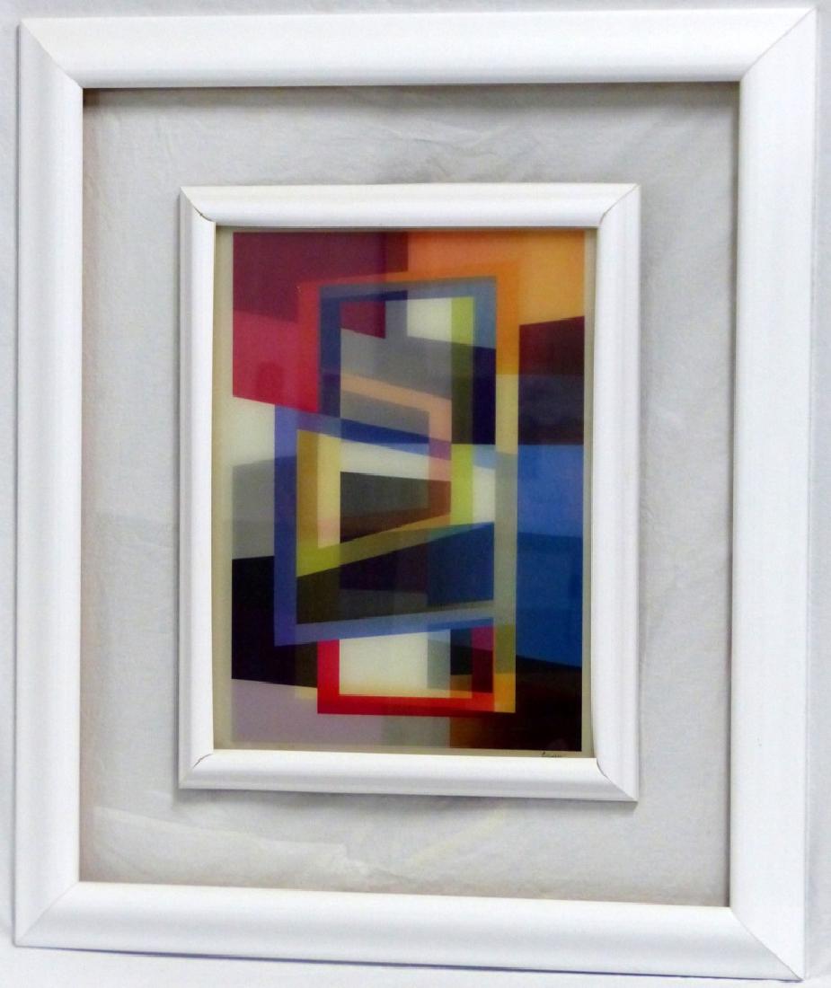 YAACOV AGAM AGAMOGRAPH SIGNED 26/99 (1 of 9)