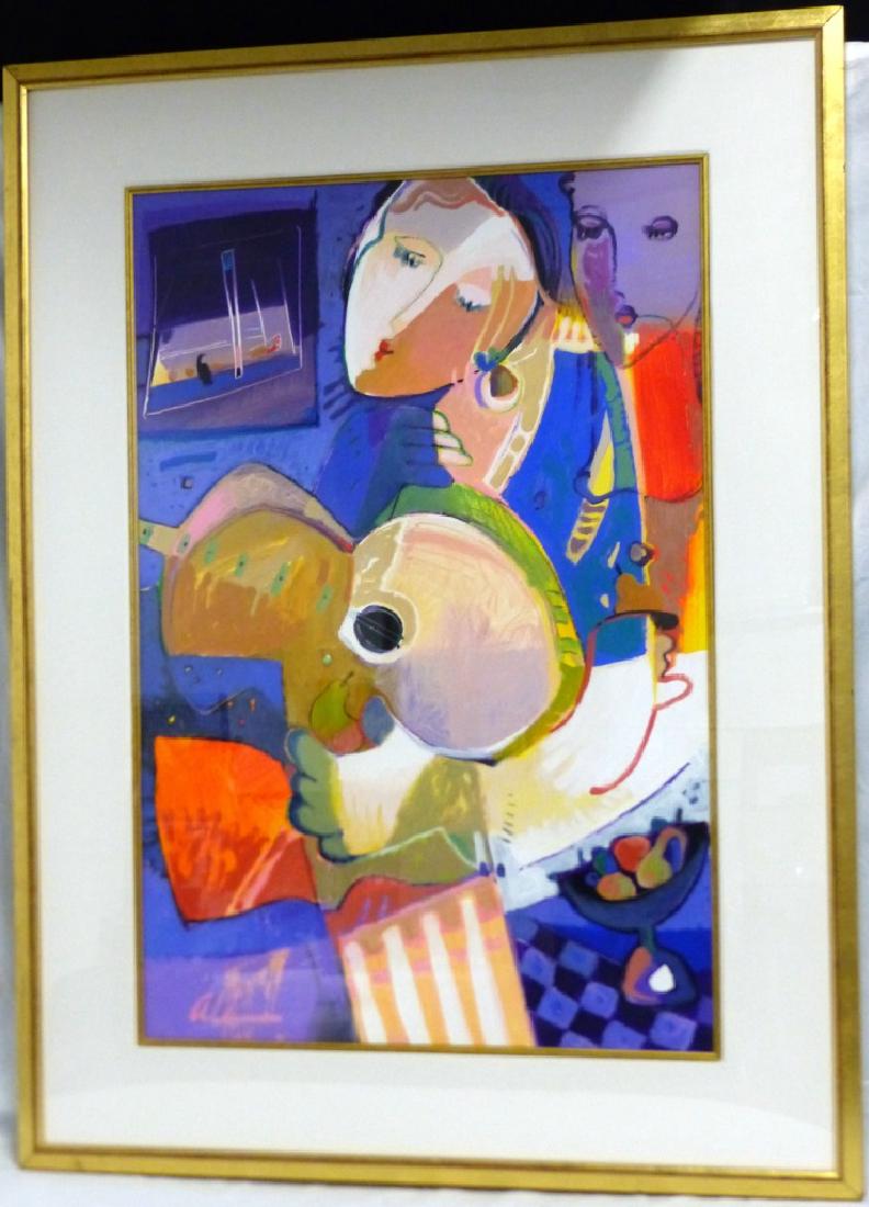 ALI GOLKAR 'INTERLUDE I' ACRYLIC PAINTING (1 of 5)