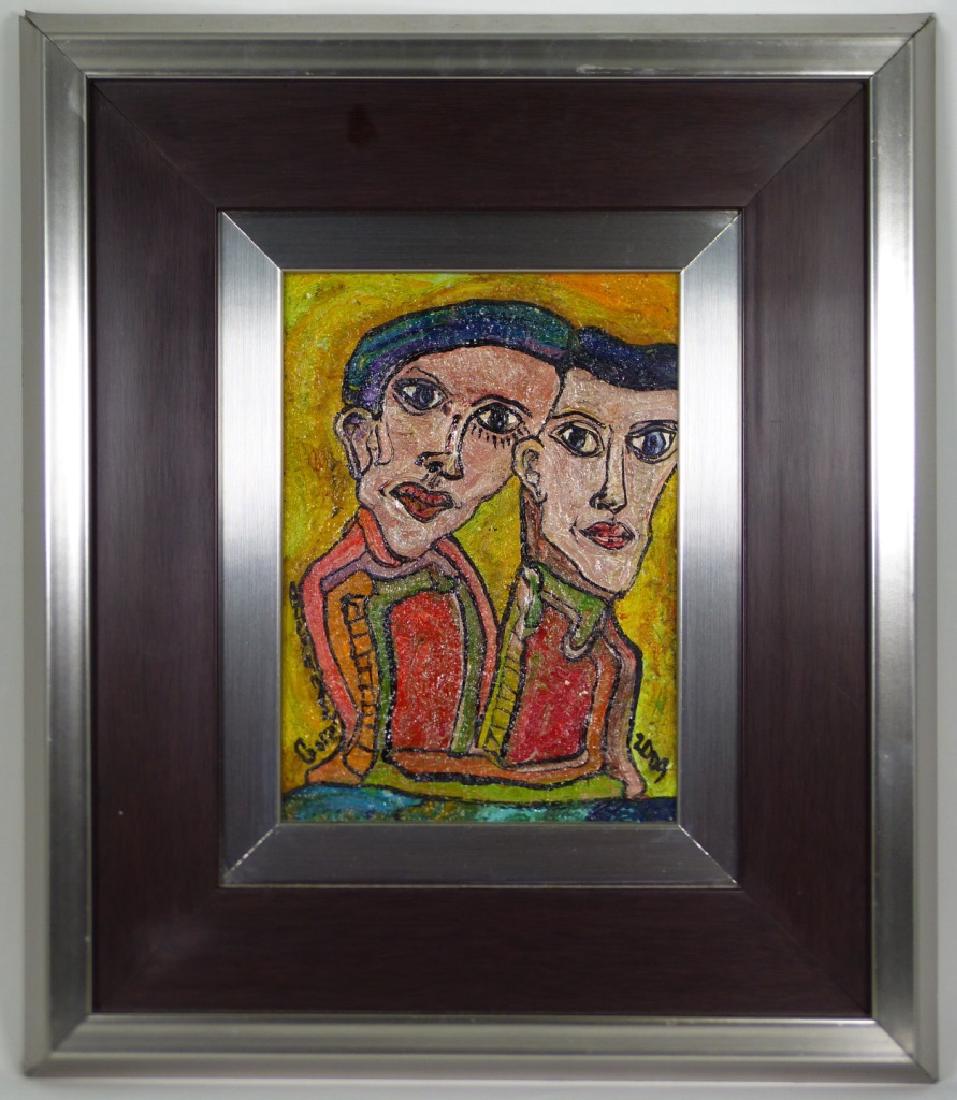 ALEXANDER GORE OIL PAINTING ON BOARD (1 of 7)