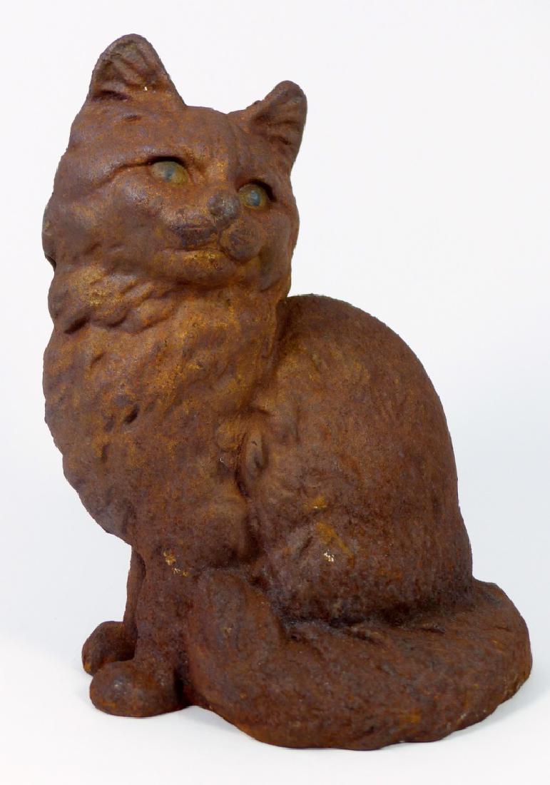 CAST IRON CAT DOORSTOP (1 of 5)