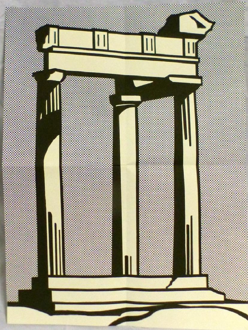 ROY LICHTENSTEIN TEMPLE INVITATON (1 of 5)