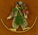 CLOWN w FLOWERS SCULPTURE w SEMI-PRECIOUS STONES - 2