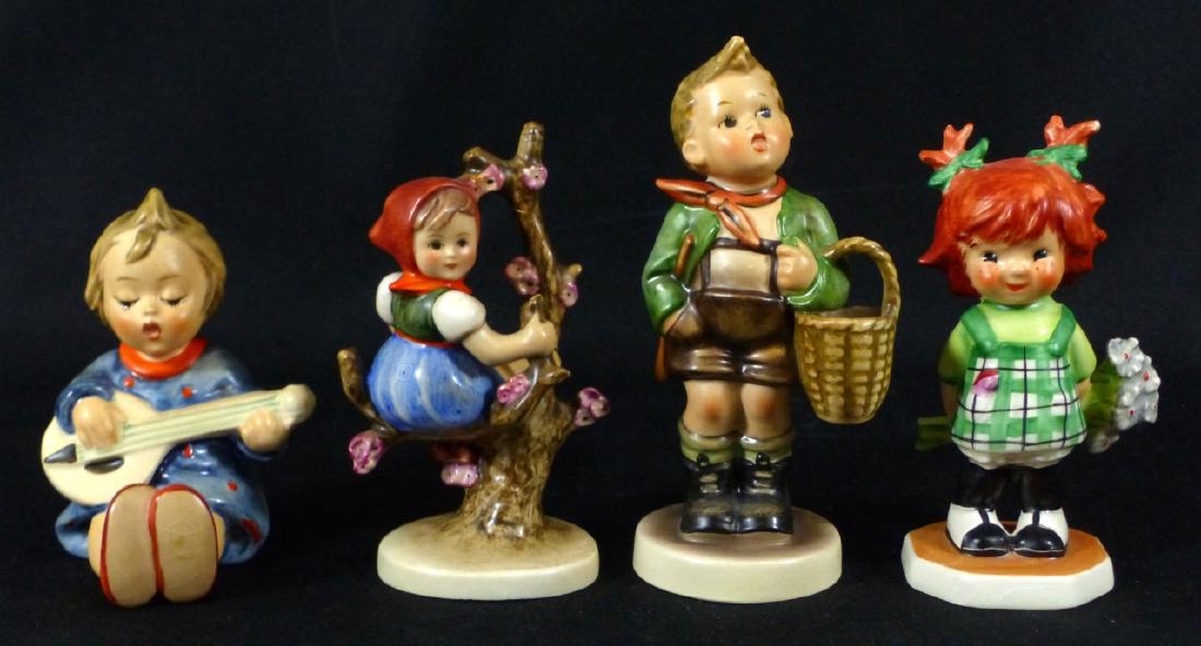 4pc HUMMEL PORCELAIN FIGURINES (1 of 6)