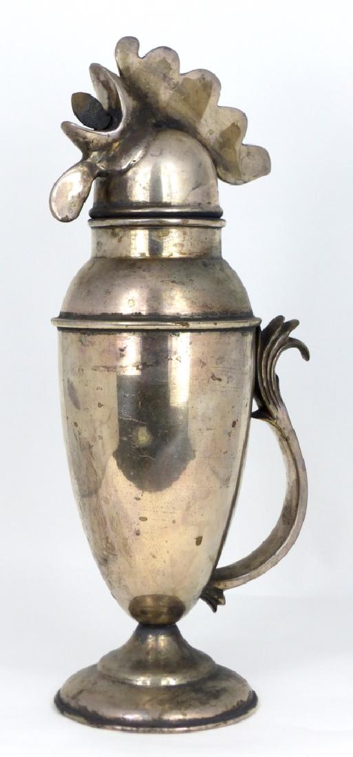 SILVER PLATED ROOSTER COCKTAIL SHAKER (1 of 10)