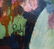 DONALD PURDY OIL PAINTING ON BOARD LADY w FLOWERS - 4