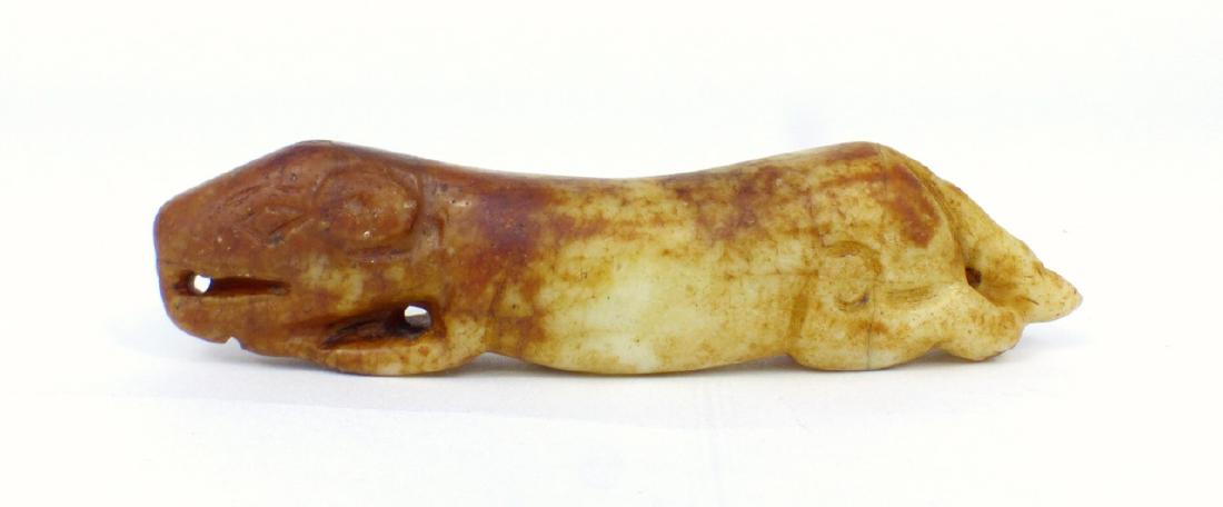 CHINESE ARCHAISTIC JADE BEAST (1 of 6)
