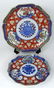 2pc JAPANESE IMARI PORCELAIN PLATES